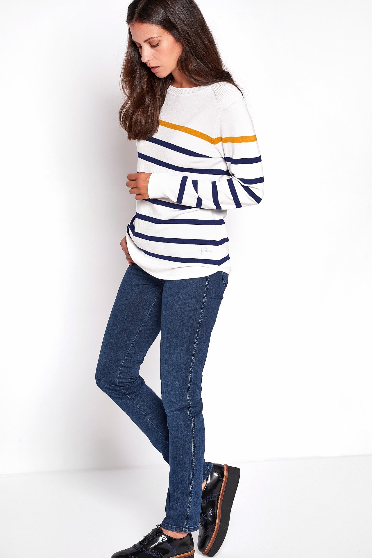 Nohavice modrá Toni