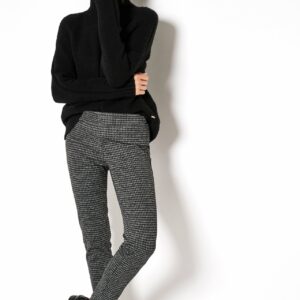 Nohavice čierna-vzor Toni