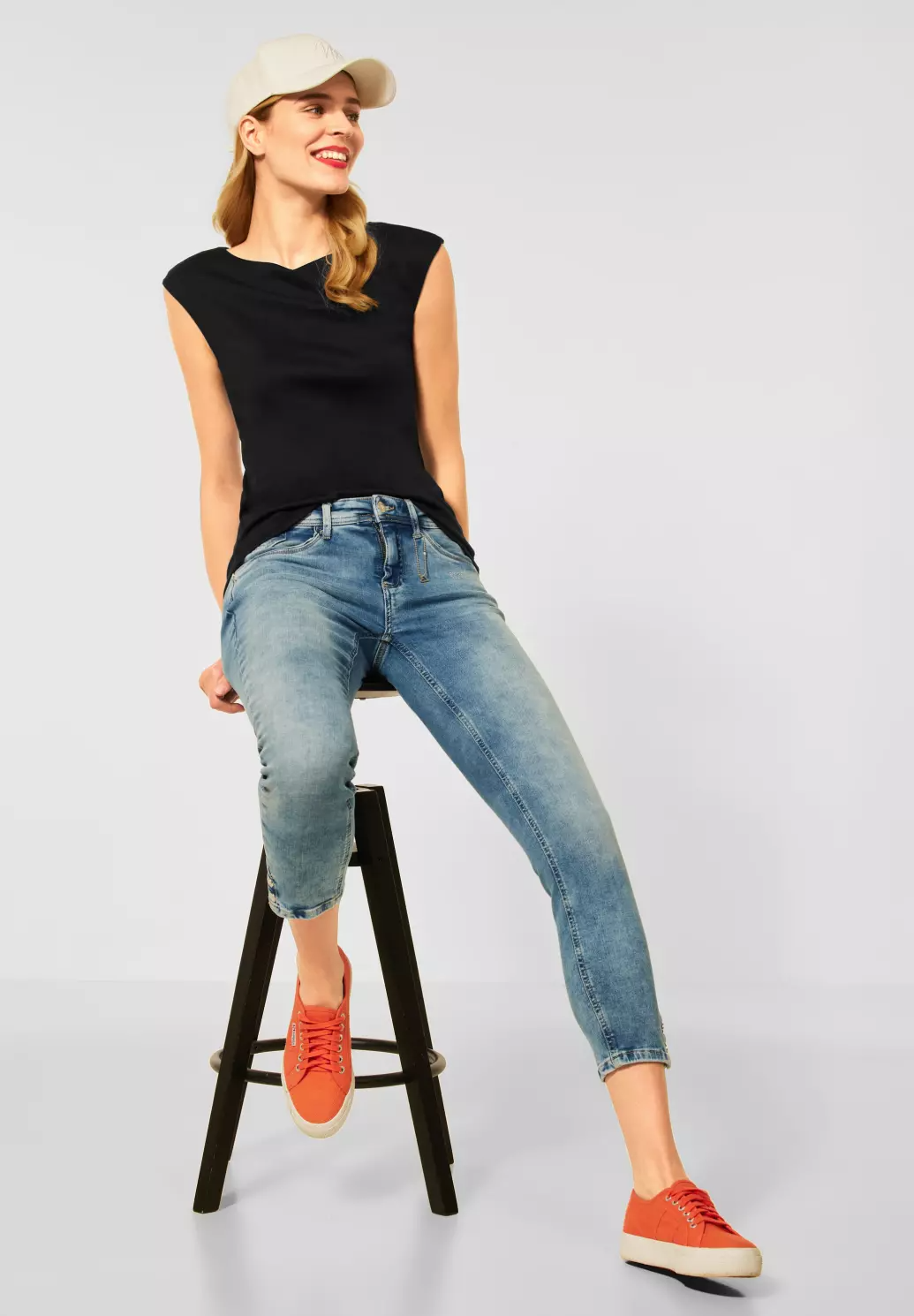 Top čierna Street One