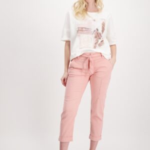 Nohavice ružová Monari