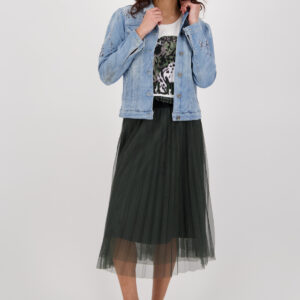 Tričko biela-potlač Monari