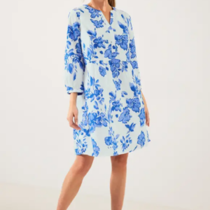 Šaty biela-kvet Cecil