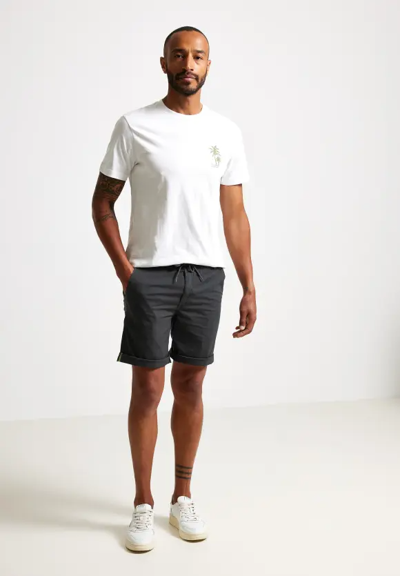 Bermudy čierna Street One