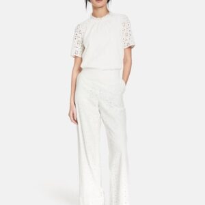 Nohavice biela Taifun