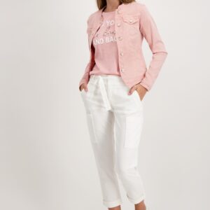 Nohavice biela Monari