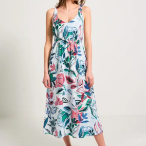 Šaty biela-vzor Cecil