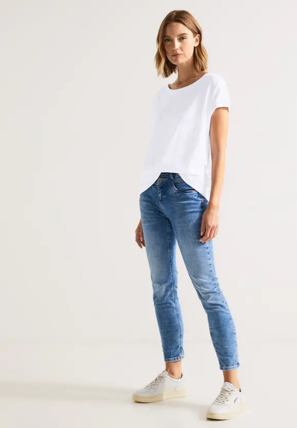 Tričko biela-vzor Street One