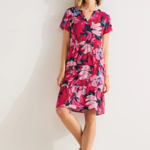 Blúzka červená-vzor Cecil