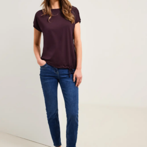 Tričko bordó Cecil