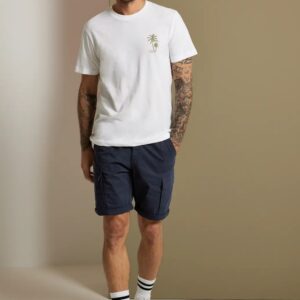 Bermudy tm.modrá Street One