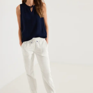 Nohavice biela Cecil