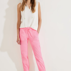 Nohavice ružová Cecil