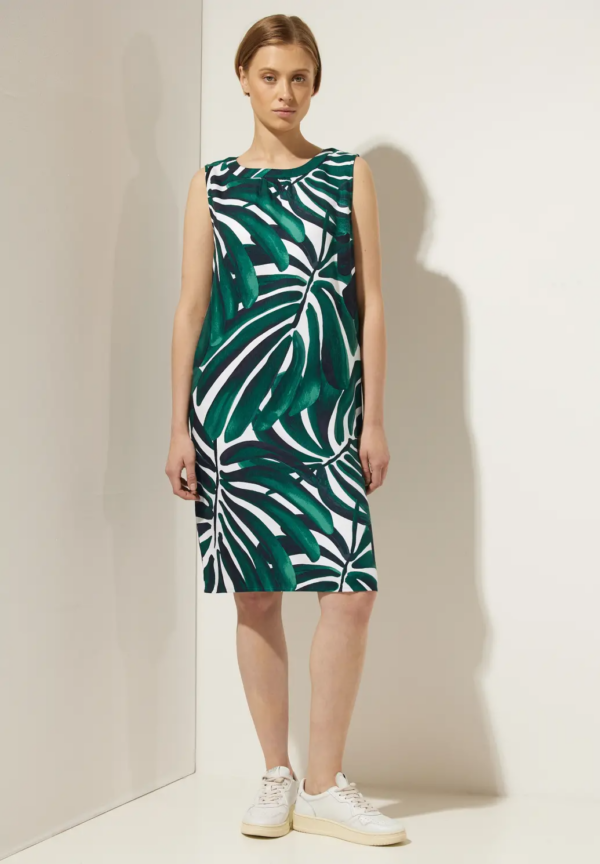 Šaty zelené so vzorom Street One