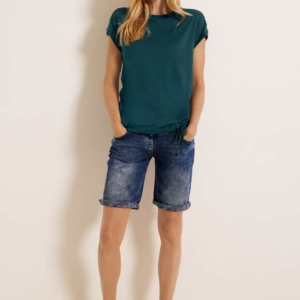 Tričko petrolej Cecil