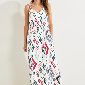 Šaty biela-vzor Cecil