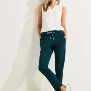 Nohavice smaragd Cecil