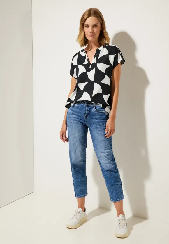 Blúzka čierno-biela Street One