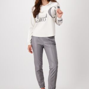 Mikina béžová-potlač Monari