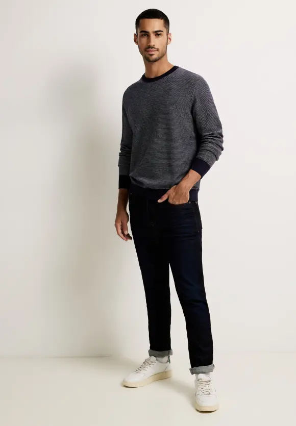 Pulóver modrá Street One