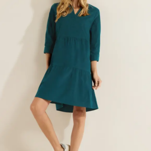 Šaty petrolejová Cecil