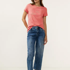 Tričko lososová-potlač Street One