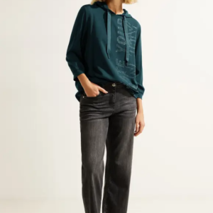 Tričko petrolejová Cecil