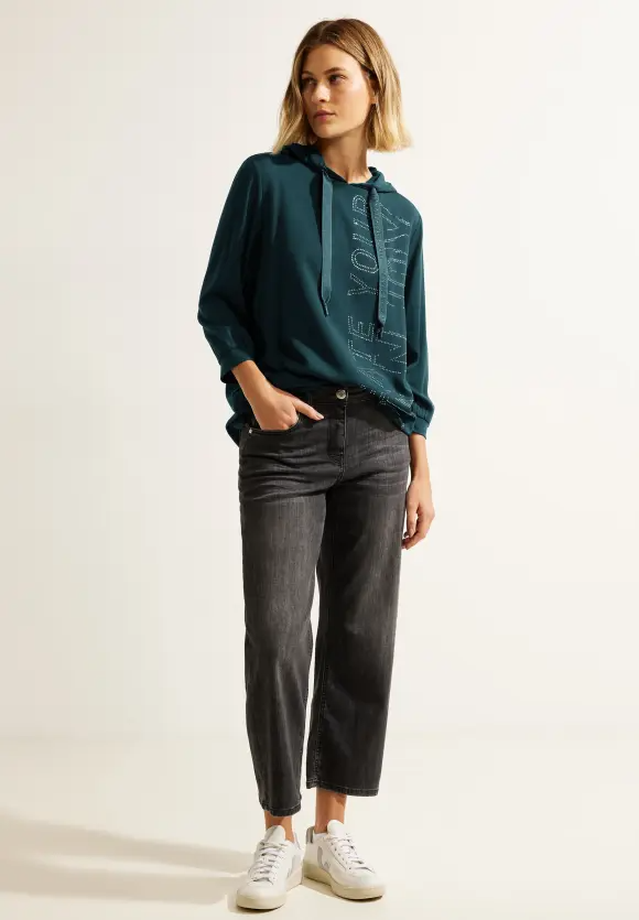 Tričko petrolejová Cecil