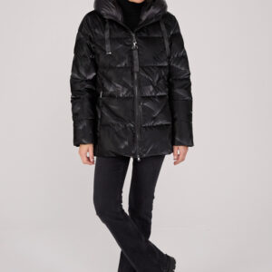 Bunda čierna-vzor Green Goose