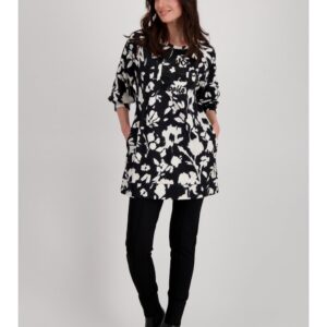 Sveter čierna-vzor Monari