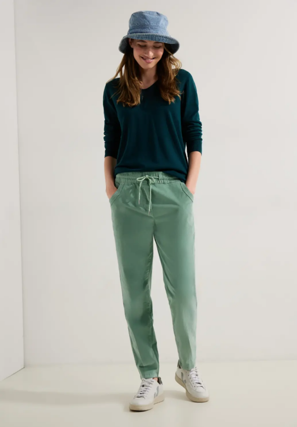 Nohavice mentolová Cecil