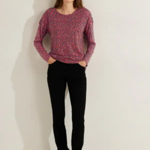 Tričko červená-vzor Cecil