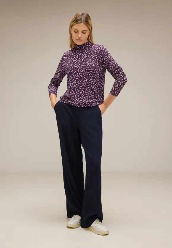 Rolák bordová-vzor Street One