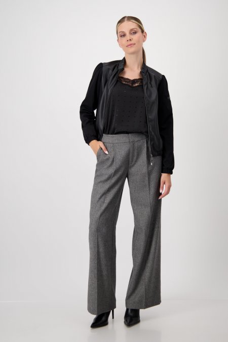 Bunda čierna Monari