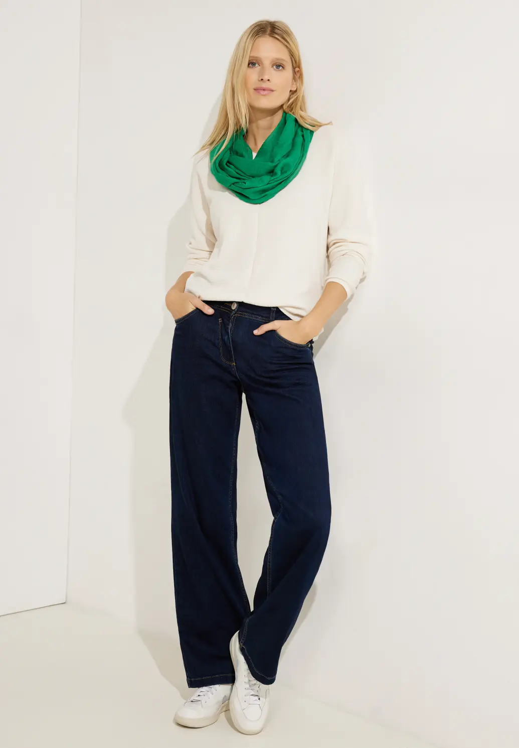 Šatka-tunel zelená Cecil