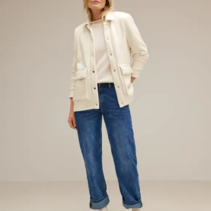 Bunda biela Street One