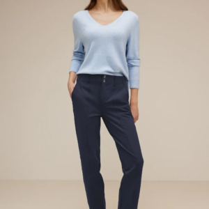 Nohavice modrá Street One