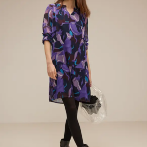 Šaty fialová-vzor Street One