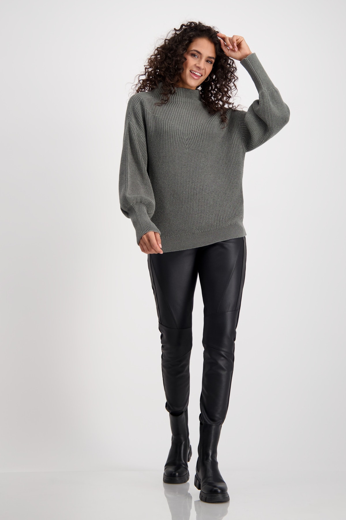 Pulóver khaki Monari