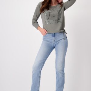 Tričko khaki Monari