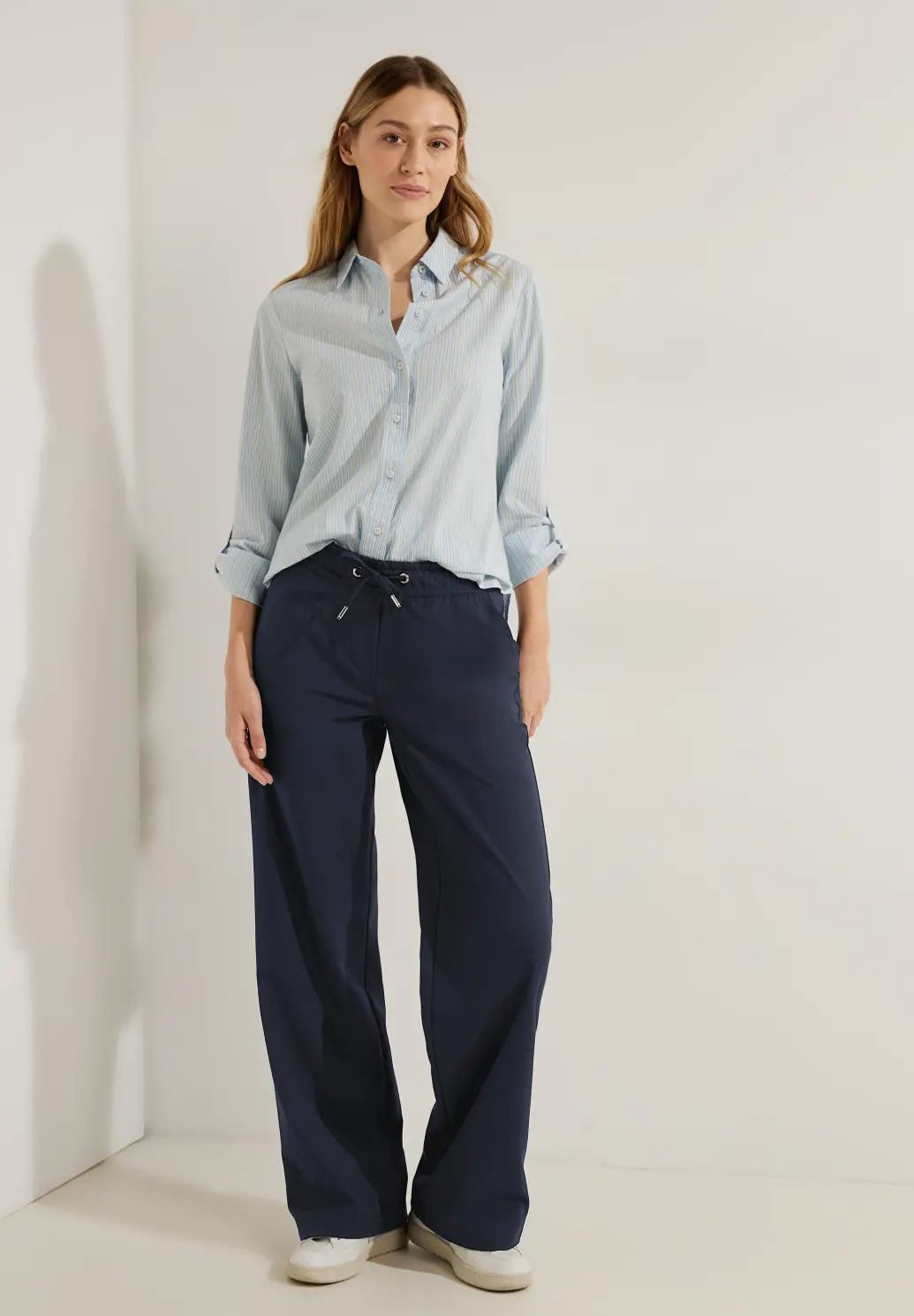 Nohavice tm.modrá Cecil