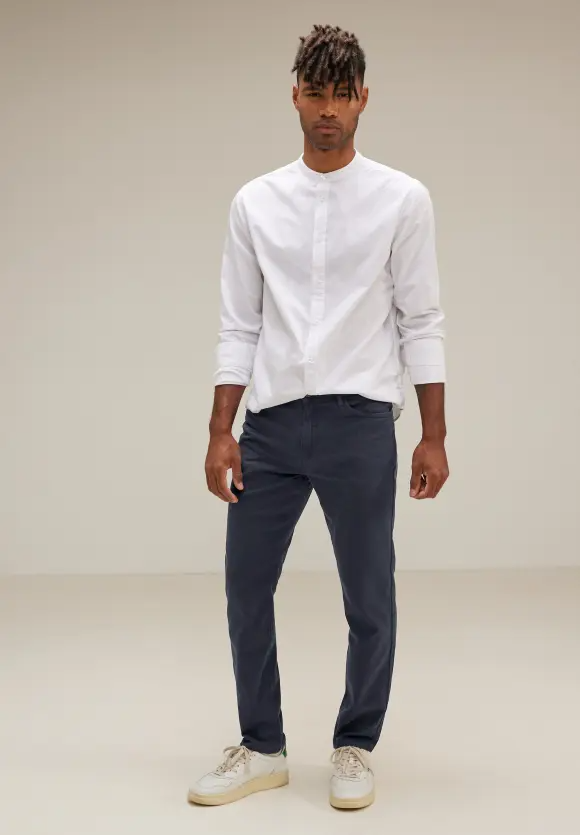 Nohavice tm.modrá Street One