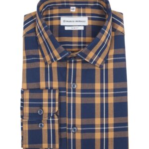 Košeľa hnedá Marco Moralli