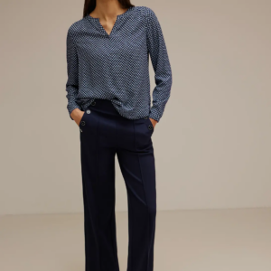 Blúzka tm.modrá-vzor Street One