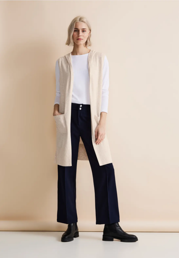 Vesta dlhá béžová Street One