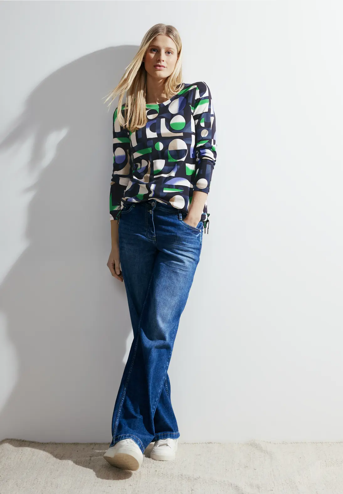 Tričko zelená-potlač Cecil