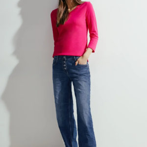 Nohavice modrá Cecil