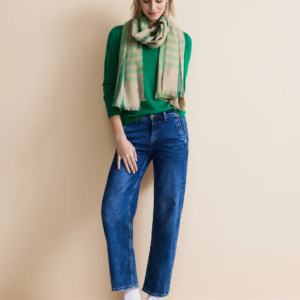 Šál béžovo-zelená Street One