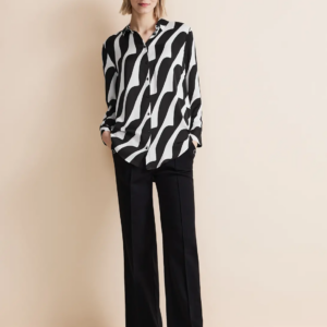 Blúzka čierna-vzor Street One