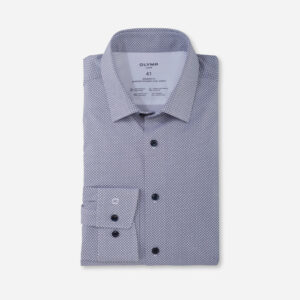 Košeľa biela-vzor Olymp