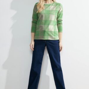 Top béžovo-zelený Cecil